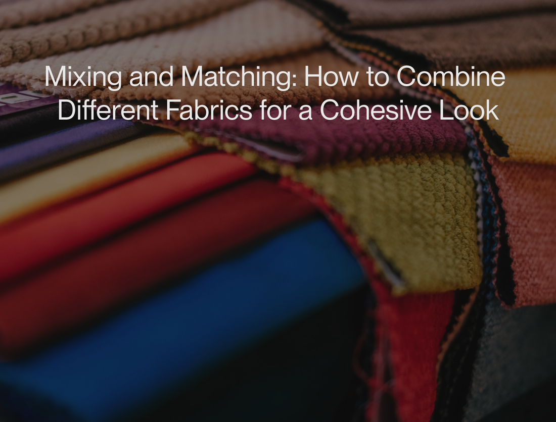Mixing and Matching: How to Combine Different Fabrics for a Cohesive Look