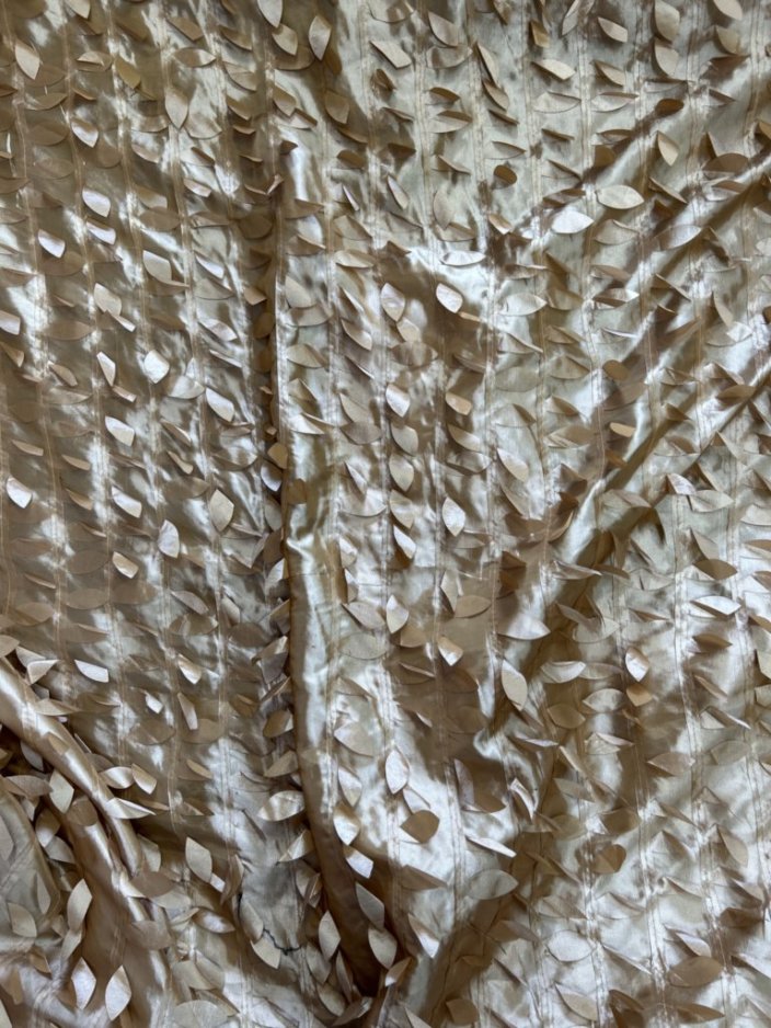 Leaf Taffeta Fabric 
