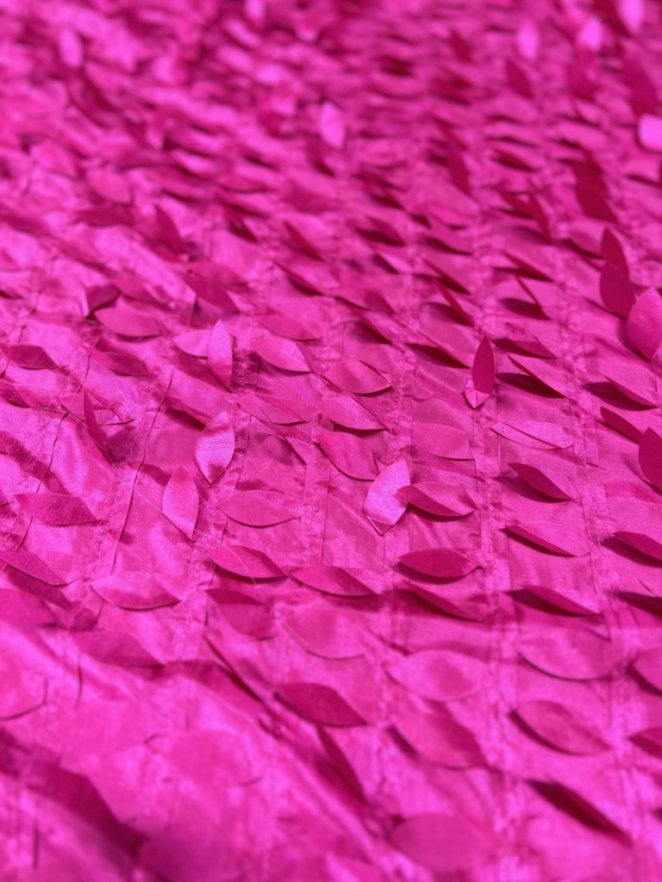 Leaf Taffeta Fabric 