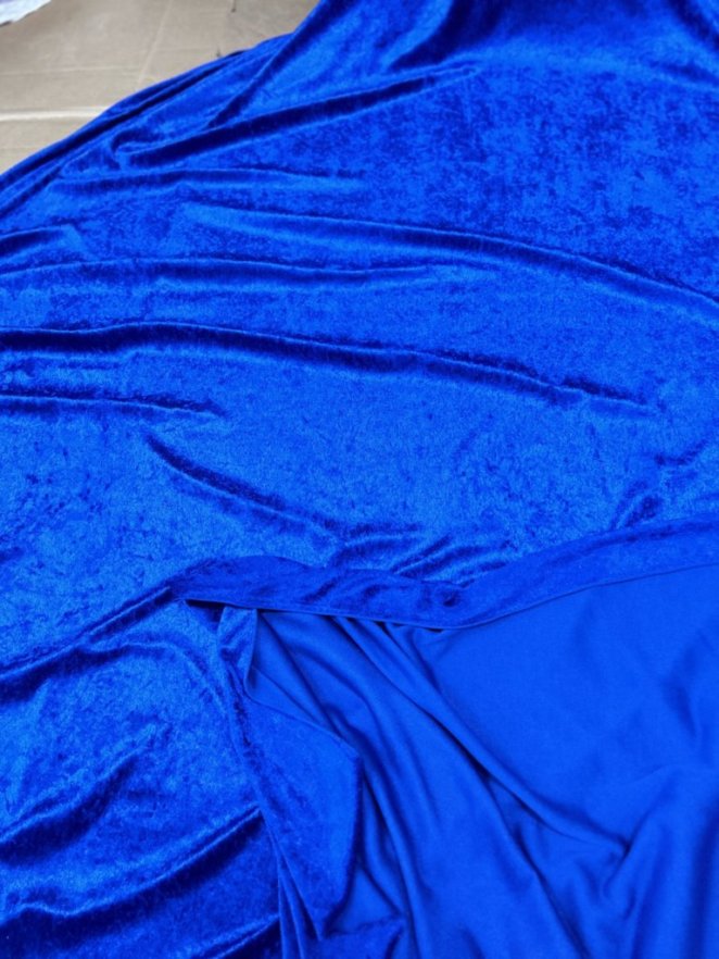 Stretch Panne Velvet Velour Fabric  by the yard