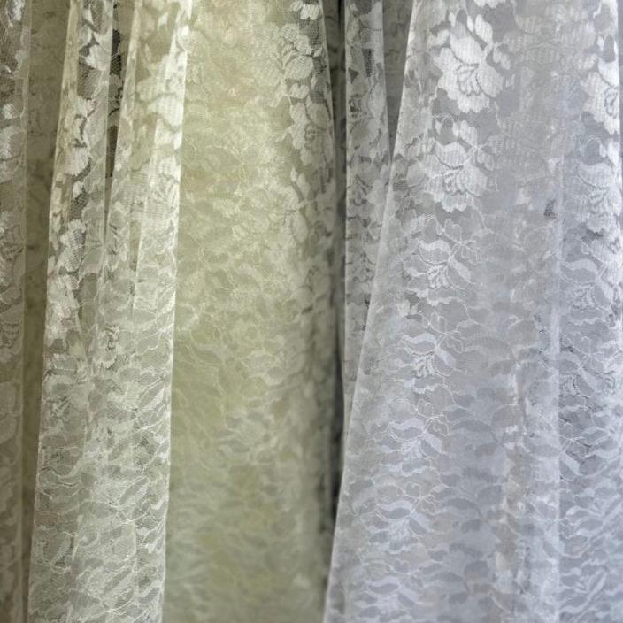 Raschel Lace Fabric by the yard