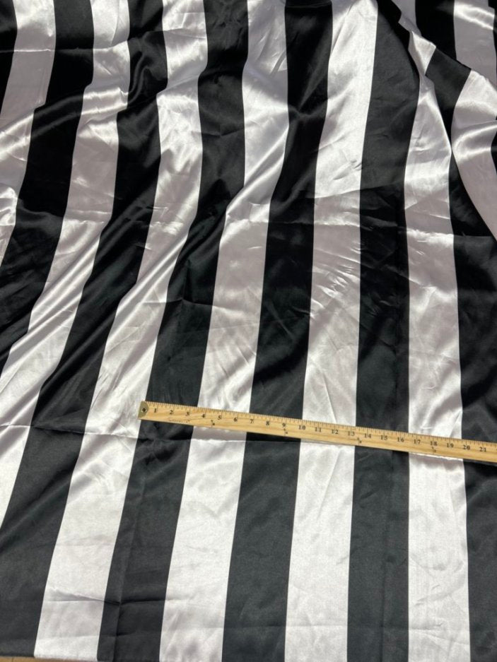 Black Striped Fabric 