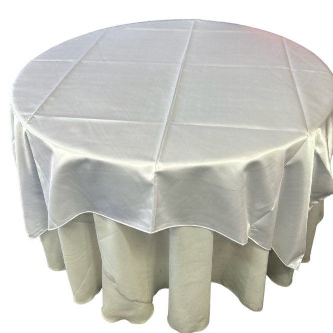 Table Overlay Satin 58 X 58 Inches