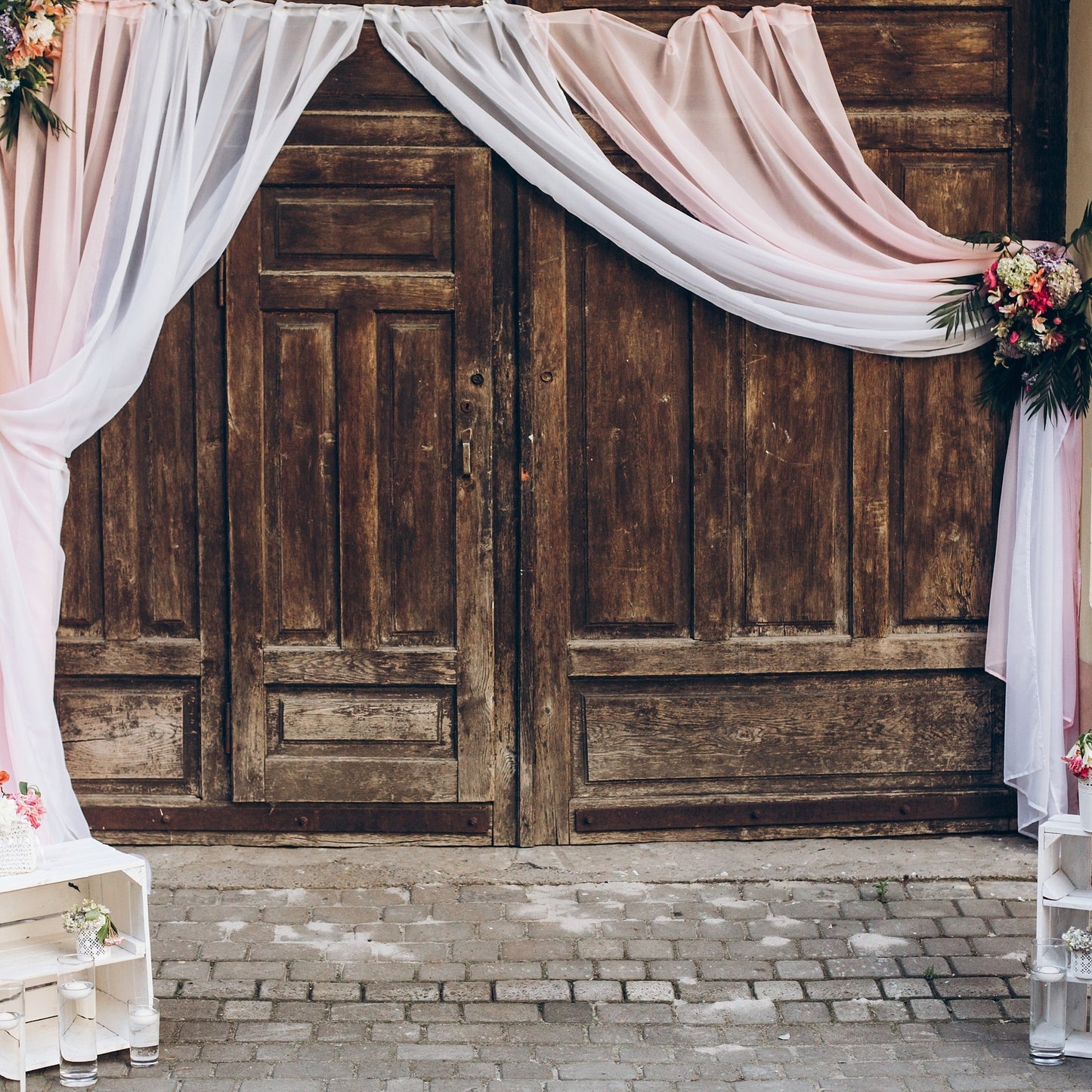 Chiffon Fabric 10 Yards-Sheer & Lightweight for Backdrops, Decor & Dresses