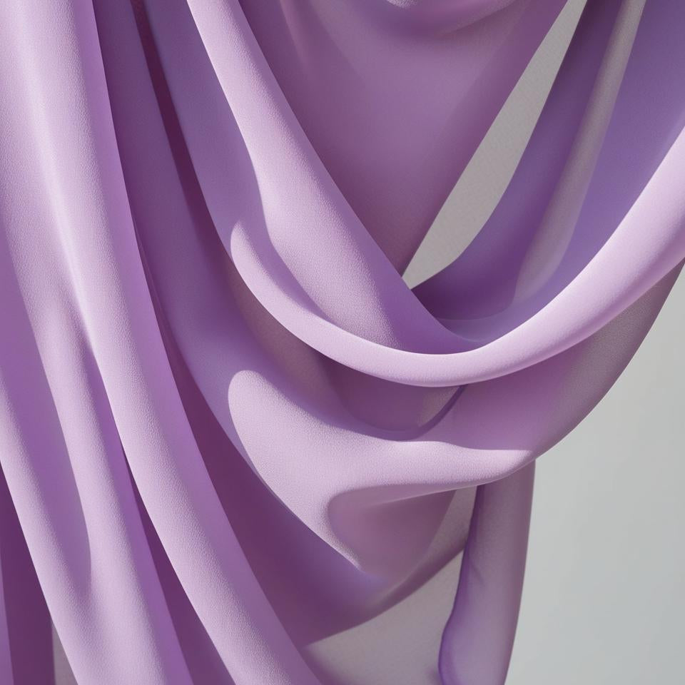 Chiffon Fabric 10 Yards-Sheer & Lightweight for Backdrops, Decor & Dresses