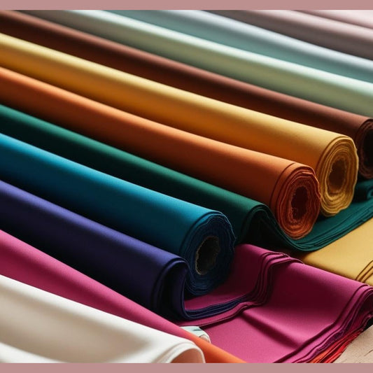 10 Yards Poly Poplin Fabric  Wrinkle-Resistant