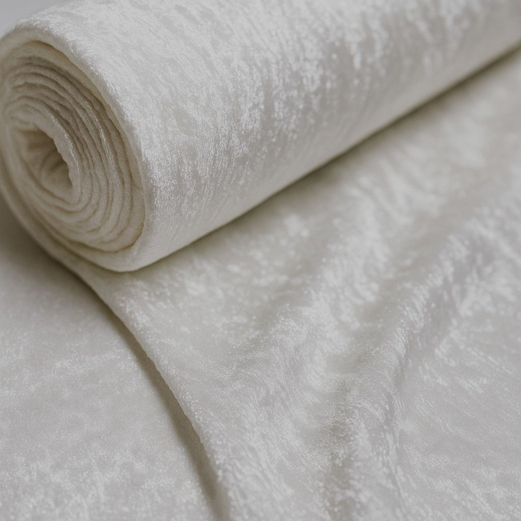 50 Yards Panne Velvet Fabric Roll – Stretch, Shiny Velvet for Draping, Upholstery & Décor