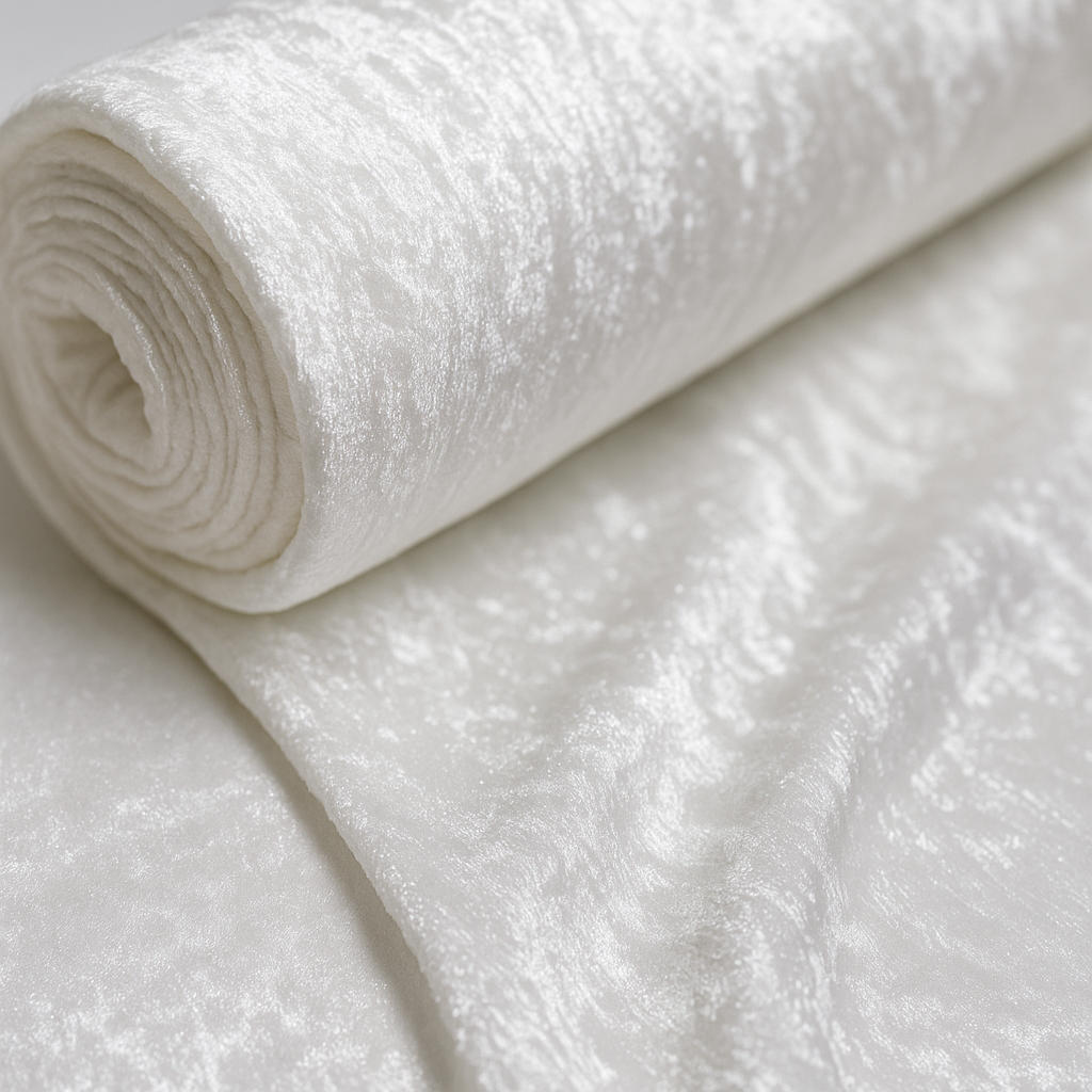 50 Yards Panne Velvet Fabric Roll – Stretch, Shiny Velvet for Draping, Upholstery & Décor