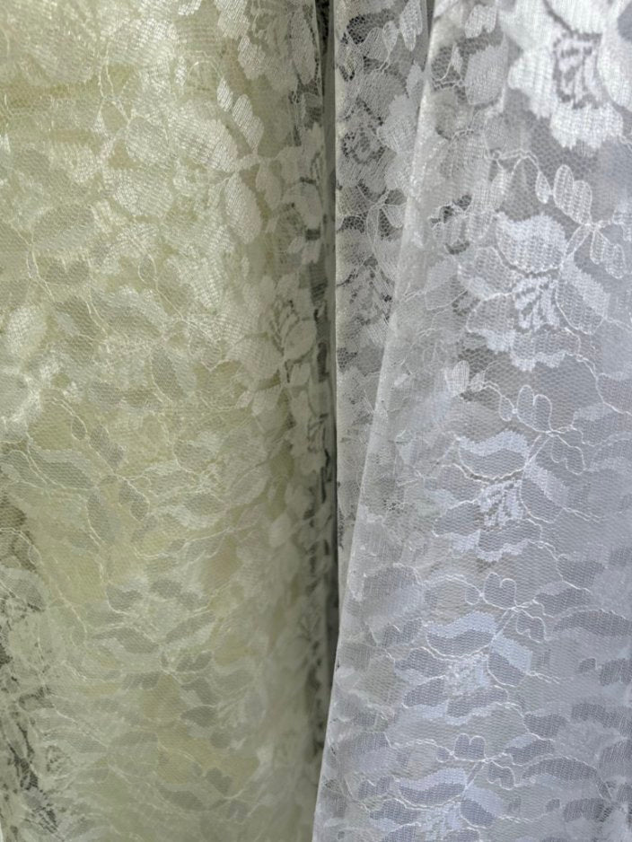 Raschel Lace Fabric  by the yard
