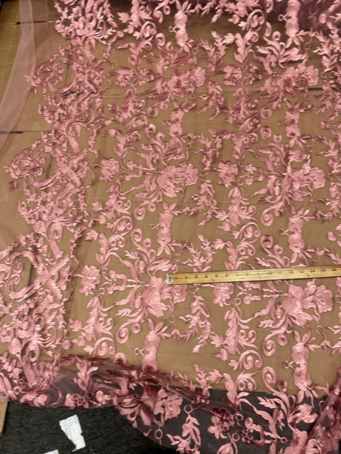 Rose Lace Fabric
