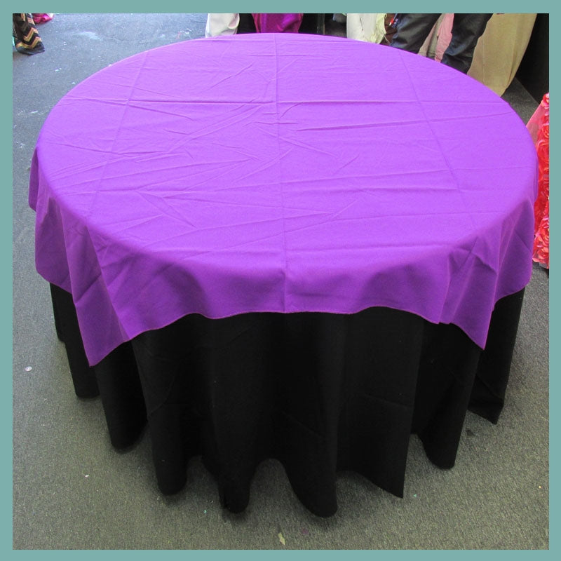 Table Overlay Poly Poplin / Polyester / Gabardine 58 X 58 Inches - New Star Fabrics