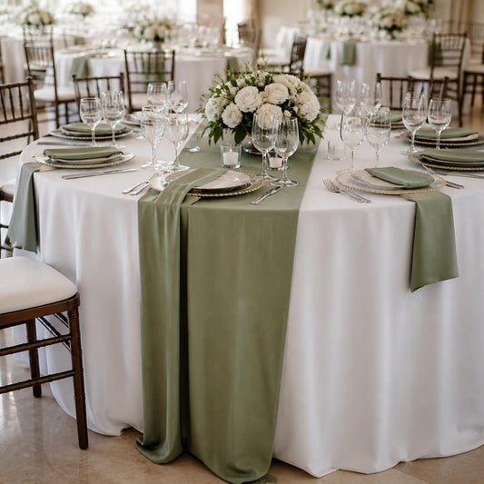 How to Choose Table Linens for Weddings, Parties & Events