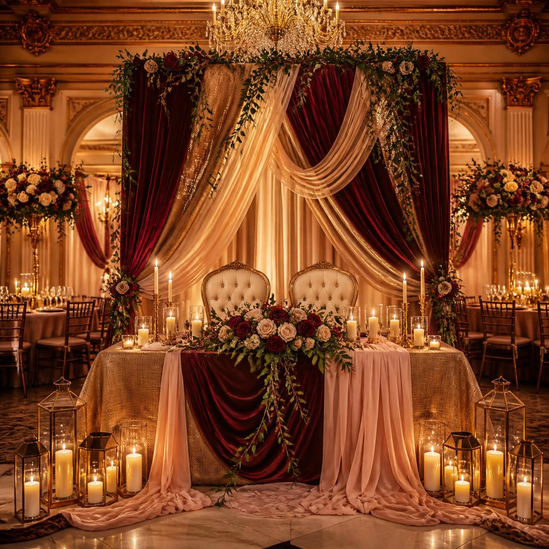 How to Mix Fabric Textures for Elegant Wedding and Event Décor