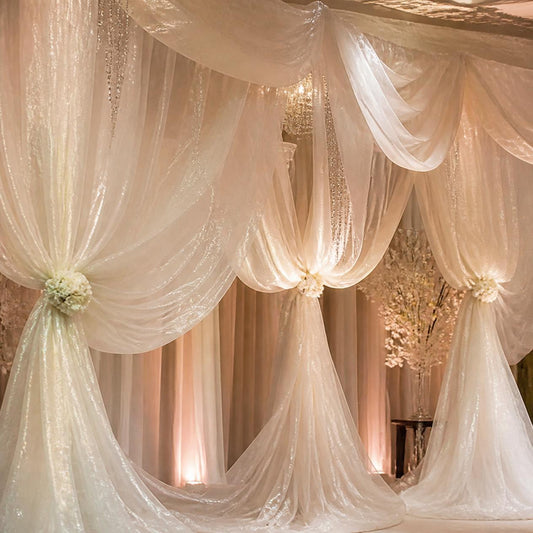 How Many Yards of Fabric Do I Need for Wedding Ceiling Draping? (Complete 2026 Guide)