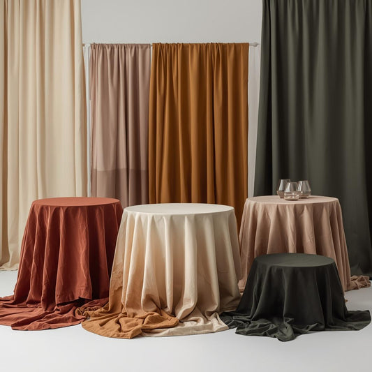 Wedding Tablecloth Fabric Guide: How to Choose the Best Fabric for Elegant Events