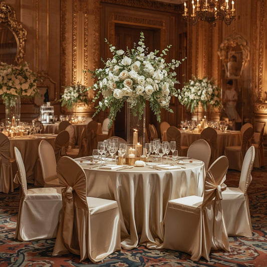 Why Event Designers Choose Satin for High-End Table Styling