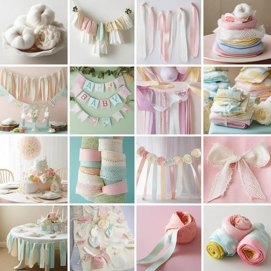 DIY Table Runners for Baby Showers!