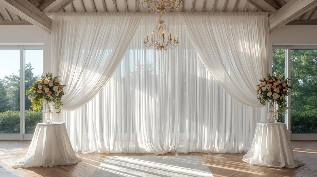 Voile vs Chiffon: Which Fabric Works Best for Event Draping?