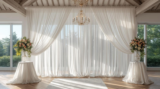Voile vs Chiffon: Which Fabric Works Best for Event Draping?