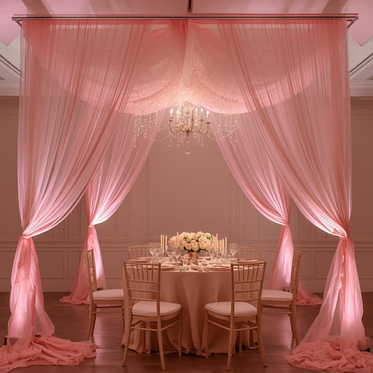 Chiffon vs Voile: Choosing the Right Fabric for Luxury Event Draping