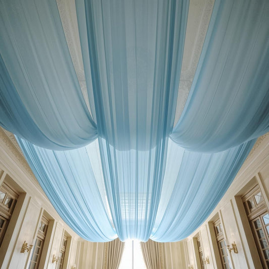 Chiffon vs Voile: Which Fabric Is Better for Wedding Backdrops?