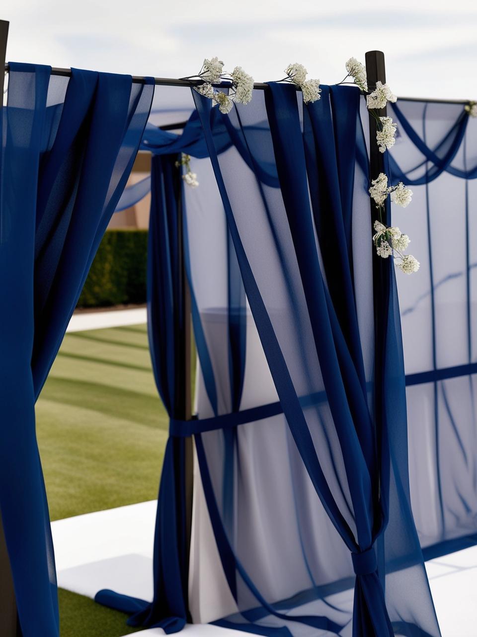 Chiffon vs. Organza: Which Fabric Is Better for Event Draping?