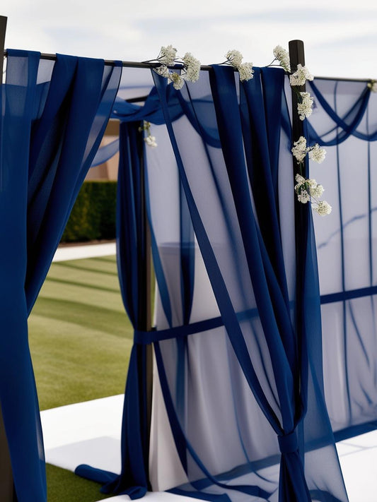 Chiffon vs. Organza: Which Fabric Is Better for Event Draping?