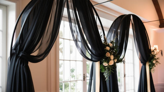 Chiffon vs Organza: Which Fabric Is Best for Wedding Draping?