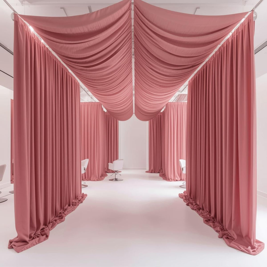How to Choose Fabric Rolls for Wedding Pipe & Drape Systems