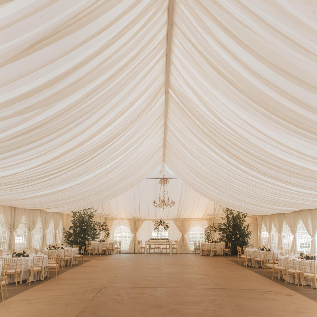 Best Fabrics for Backdrops & Event Decorations (Voile, Chiffon & More)