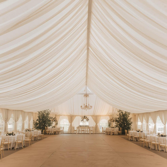 Best Fabrics for Backdrops & Event Decorations (Voile, Chiffon & More)
