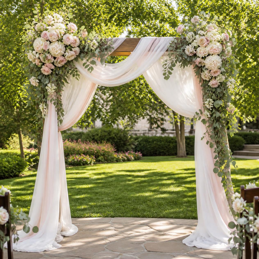 Wedding Arch Draping Ideas: How to Decorate Beautiful Ceremony Arches with Fabric
