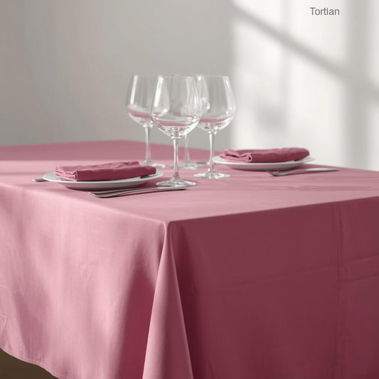 Poly Poplin Fabric for Tablecloths, Table Runners, and Event Linens