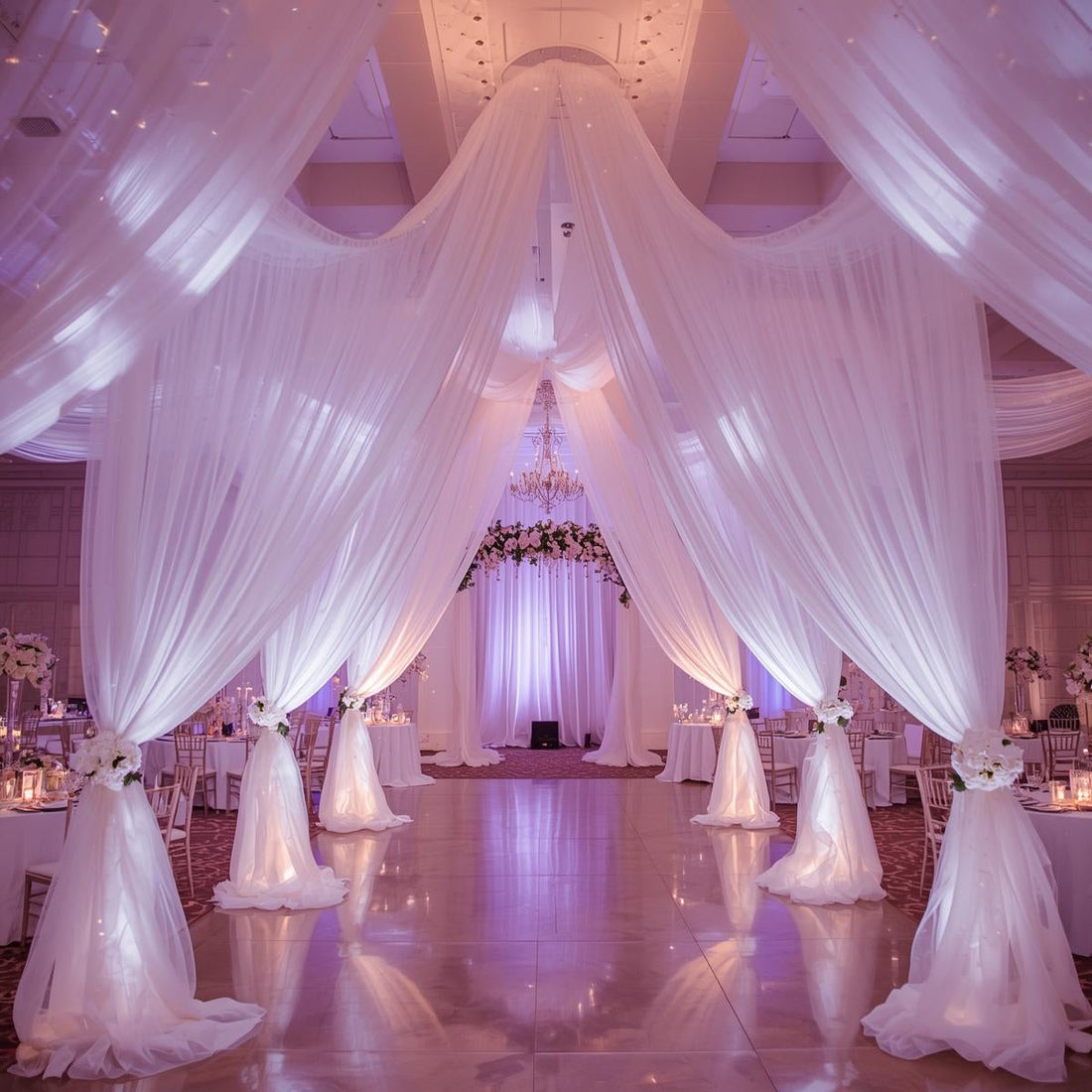 How to Choose the Best Fabric for Wedding Backdrops and Event Decor