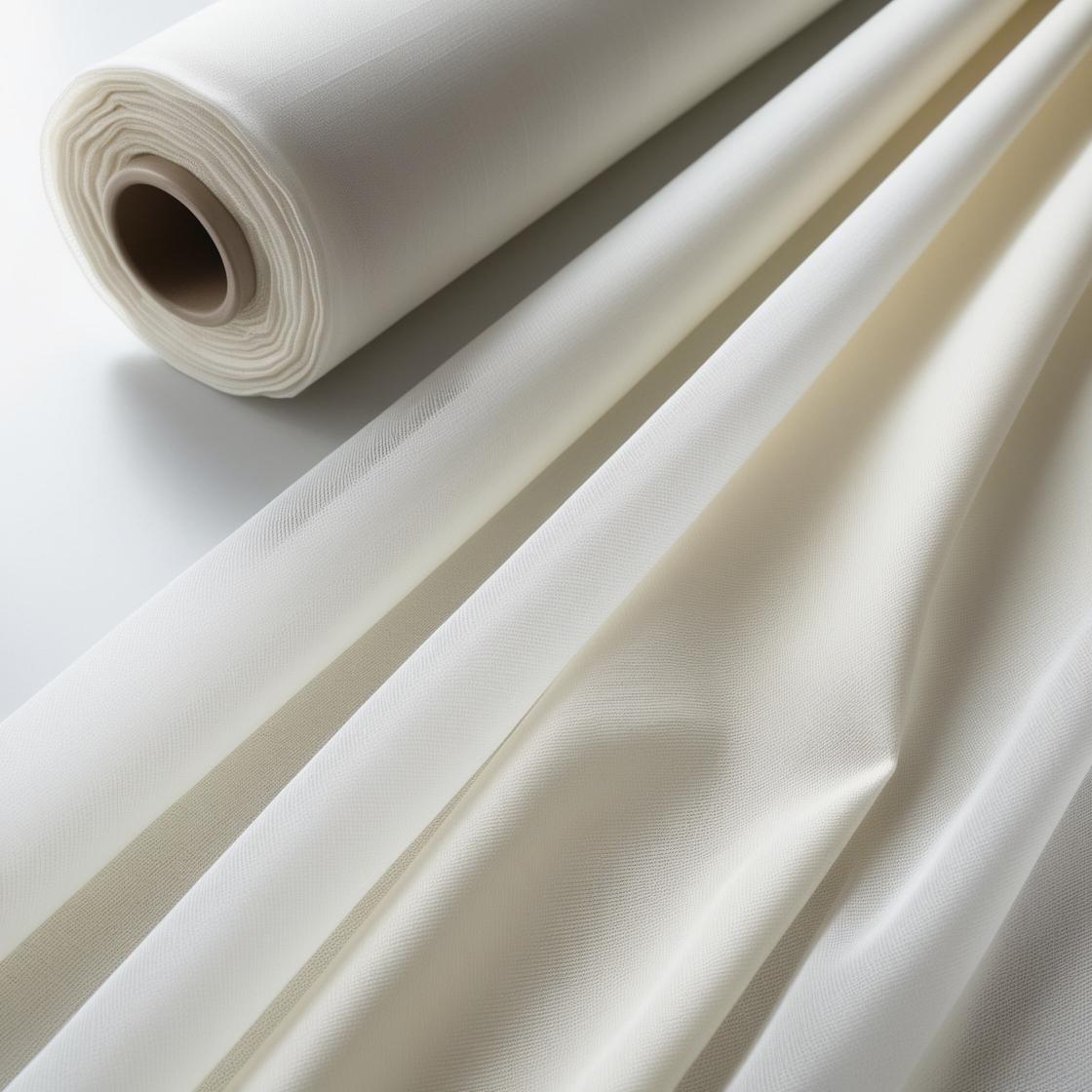 Voile Fabric ( White, Ivory and Black) - New Star Fabrics