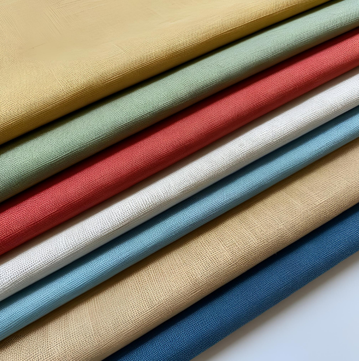 Vintage Linen Two Tone Fabric