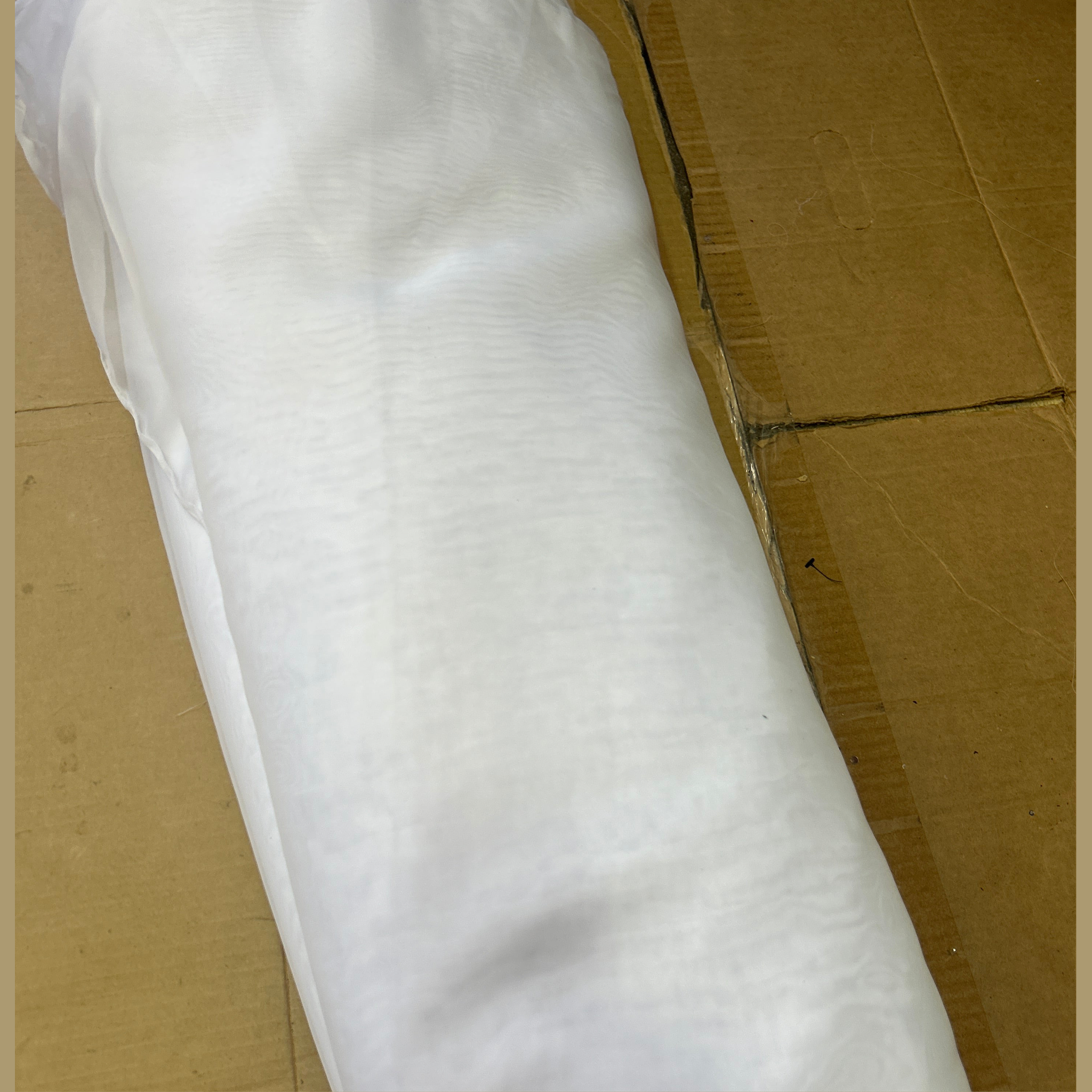 50 yards-120” Wide White Voile Fabric for Backdrops