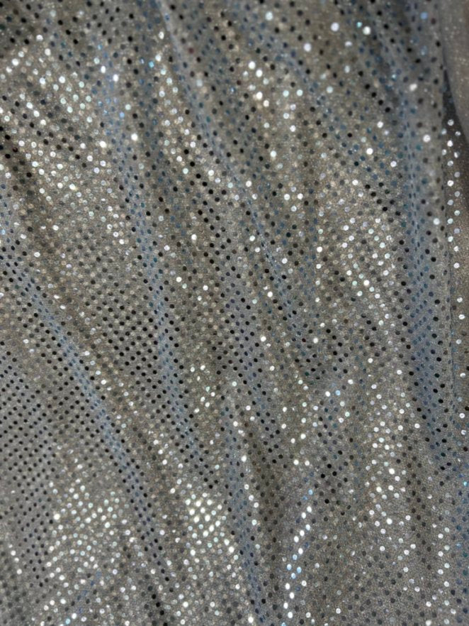 Small Dot Confetti Sequin Fabric - 45" Wide - Sold by the Yard