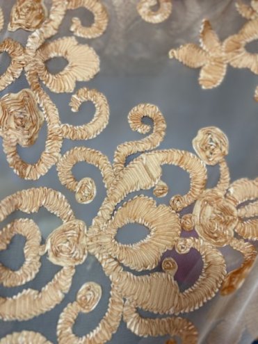 Damask Embroidery Lace