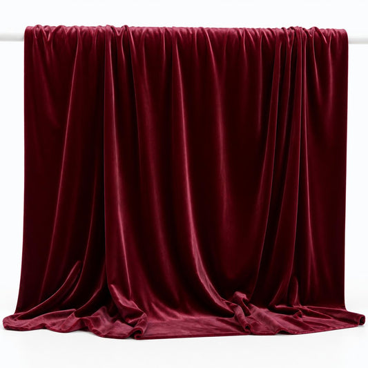 Panne Velvet Pre-Cut Draping Fabric – 5 FT Wide