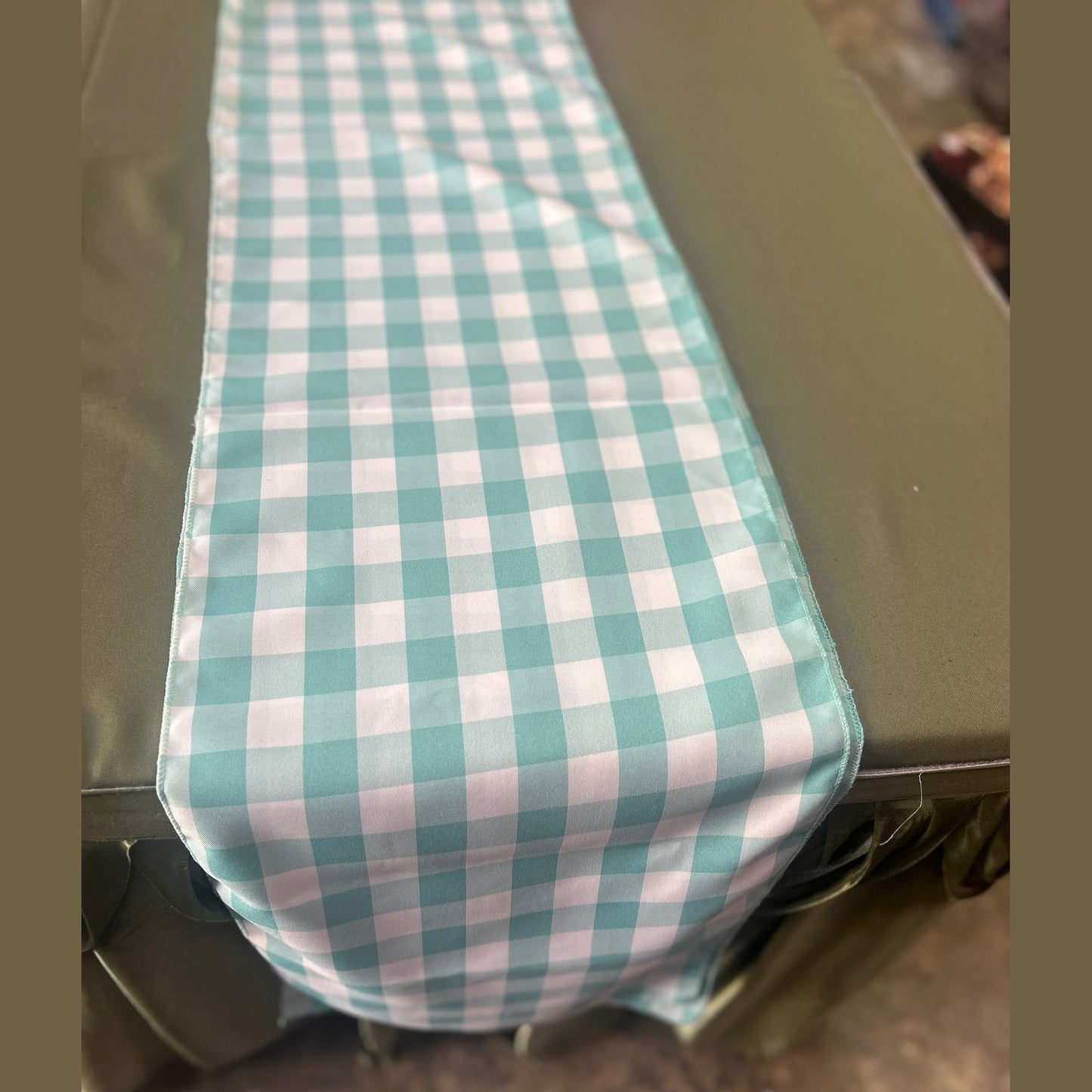 Buffalo Plaid Checkered Table Runner 14 inches by 108 inches