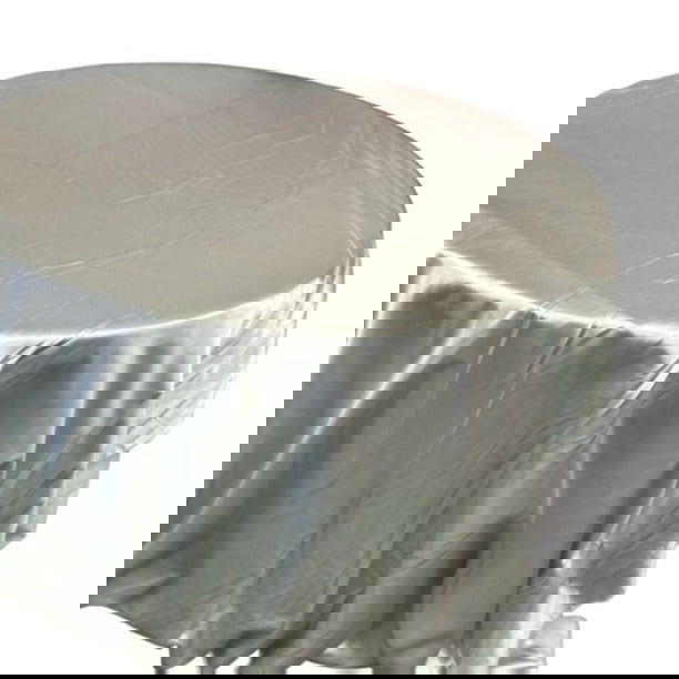 Bridal Satin Round Polyester Tablecloth - 120 Inch Linen - New Star Fabrics