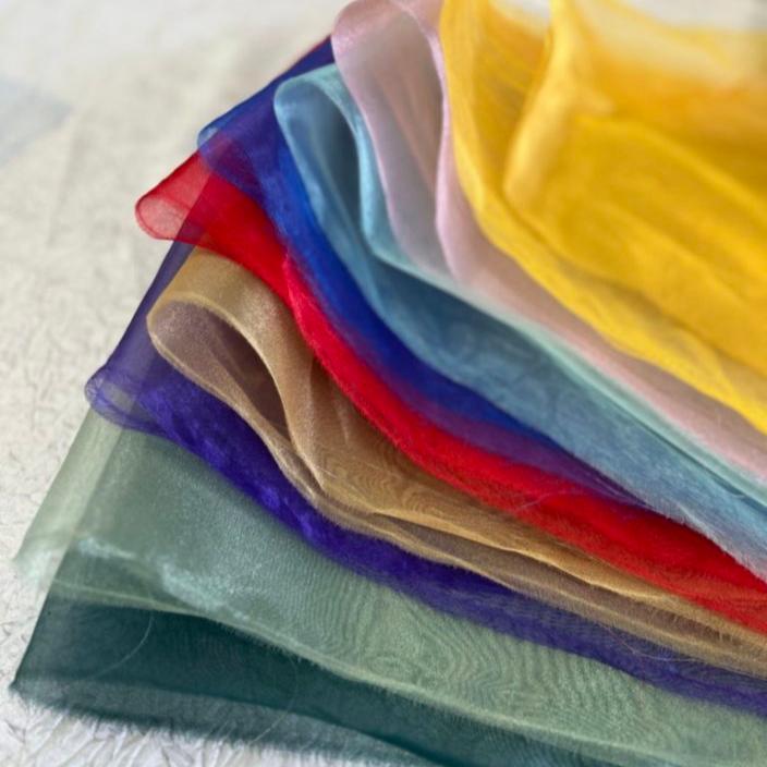 Crystal Organza Fabric by the yard - New Star Fabrics