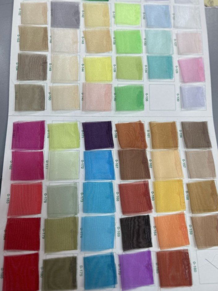 Crystal Organza Fabric by the yard - New Star Fabrics