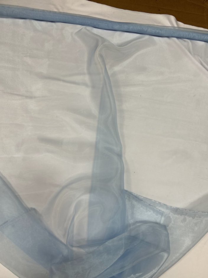Crystal Organza Fabric by the yard - New Star Fabrics