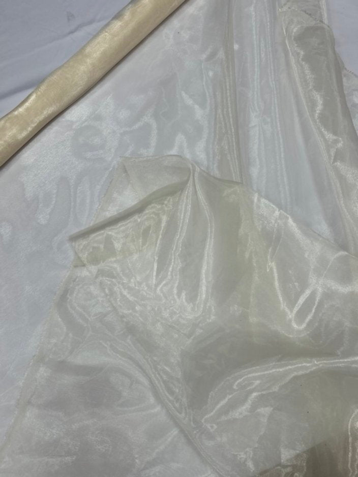 Crystal Organza Fabric by the yard - New Star Fabrics