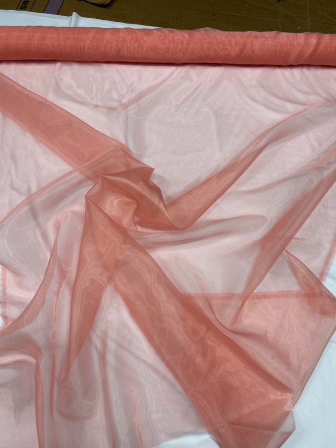 Crystal Organza Fabric by the yard - New Star Fabrics