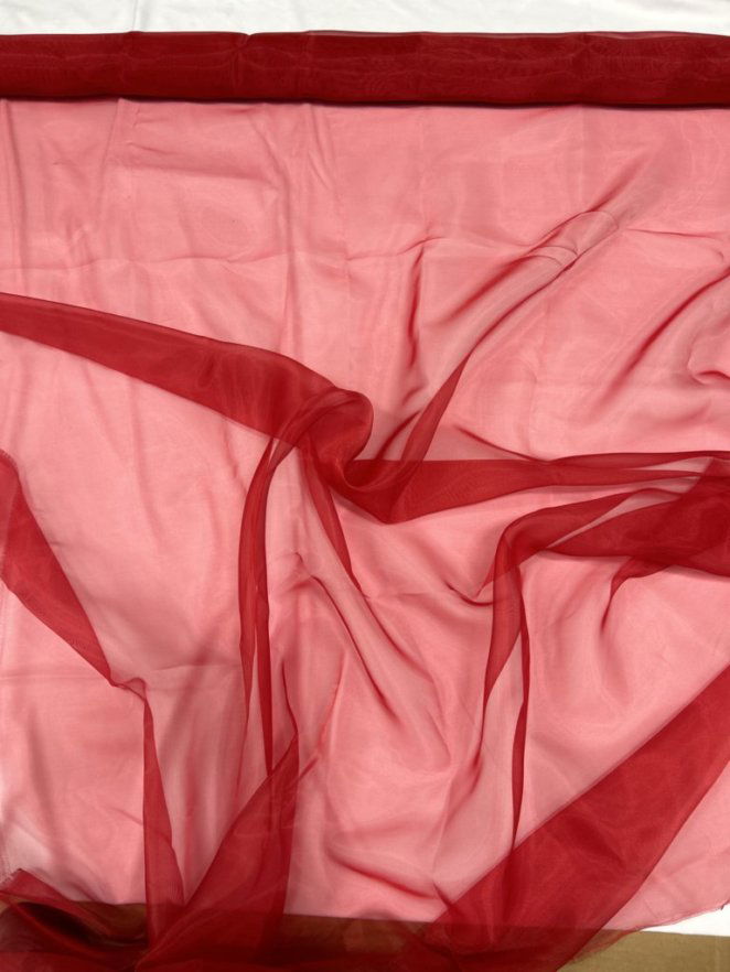 Crystal Organza Fabric by the yard - New Star Fabrics