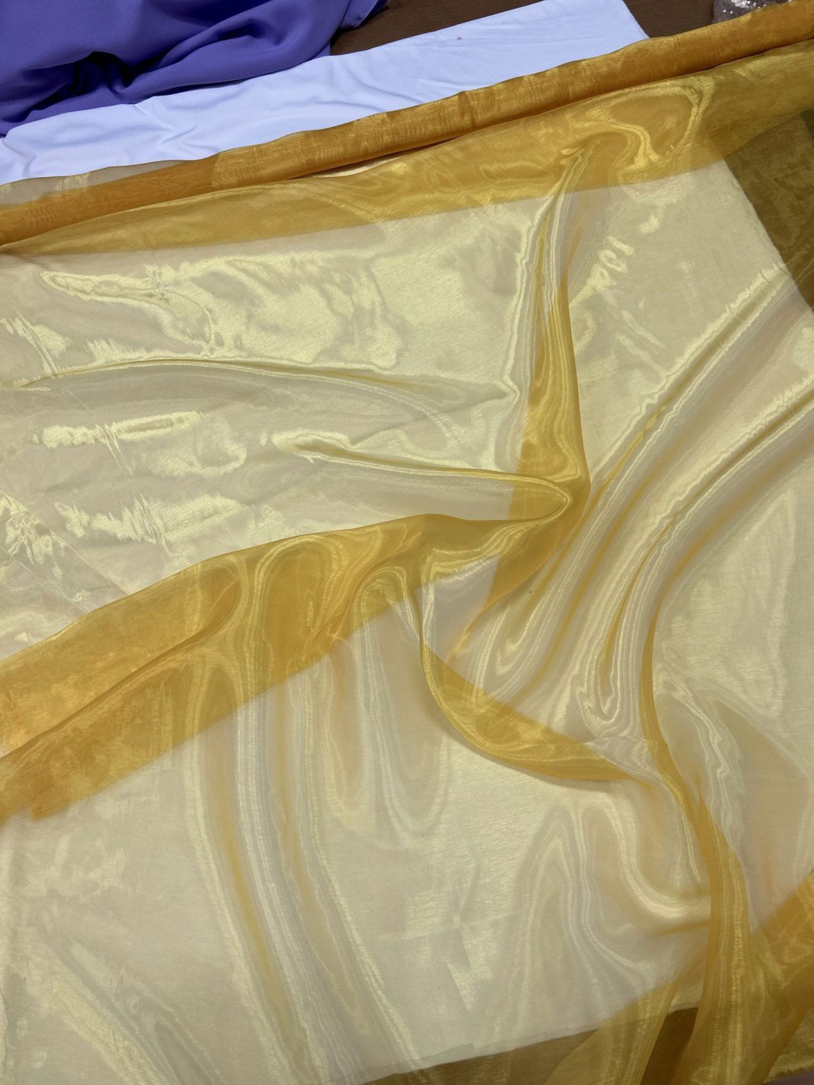Crystal Organza Fabric by the yard - New Star Fabrics