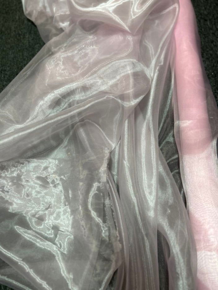 Crystal Organza Fabric by the yard - New Star Fabrics